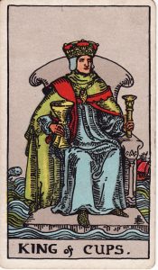 King of Cups from tarot minor arcana