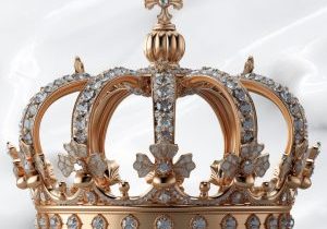 Crown that represents Kings of Tarot blog post